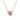 Sooners Disc Pendant Necklace