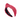 Child Red Tweed Headband with