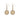 Sooners Pixel Earrings
