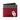 Pebble Bi-Fold Wallet - Dark Red